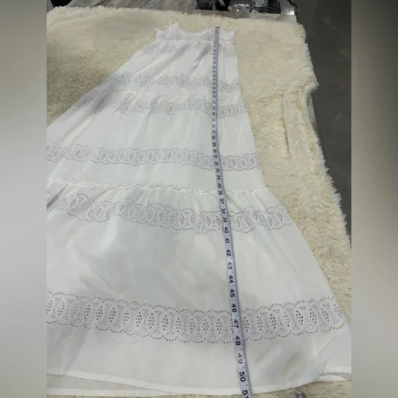 Jessica Simpson White Lace Kids Dress - Picture 2 of 6